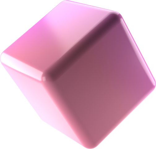 3d shape cube abstract