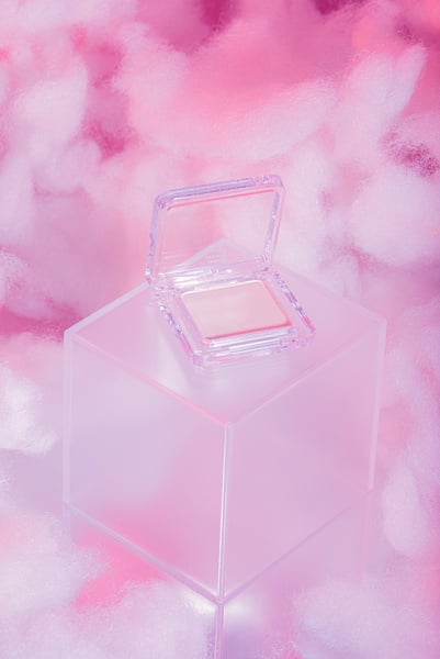 Eyeshadow on Transparent Box